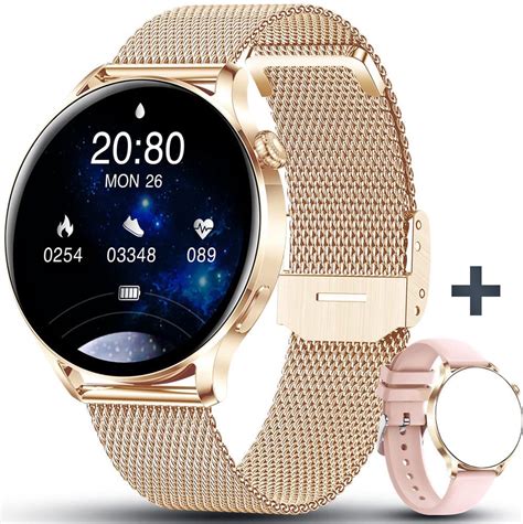 smartwatch dames goud